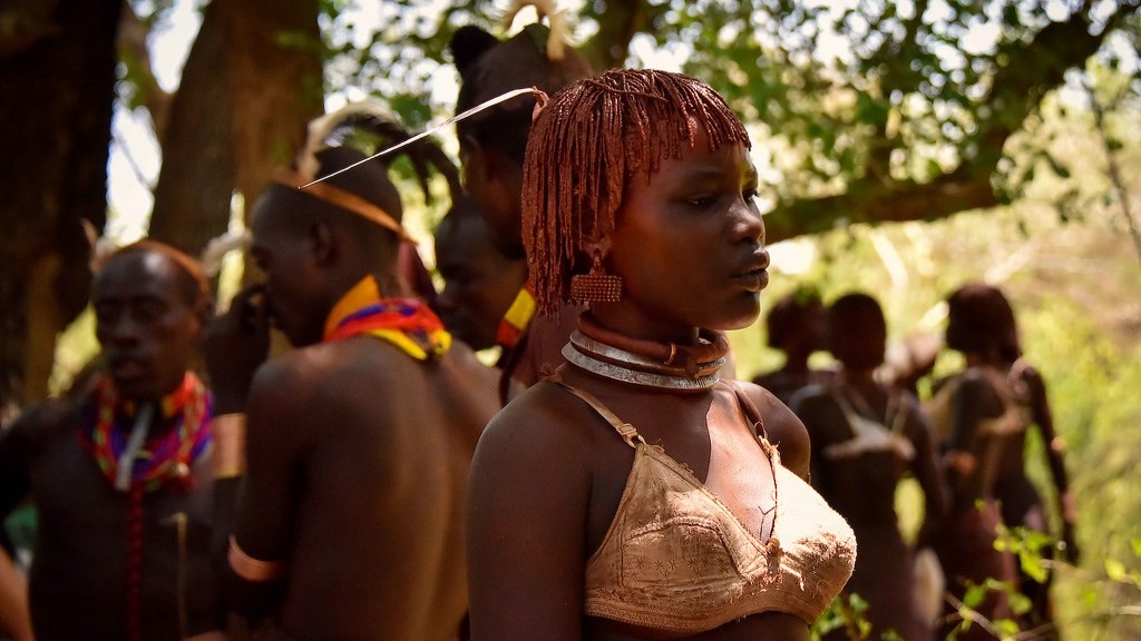 Afrikanische Stämme Massai